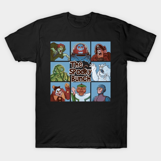 THE SPOOKY BUNCH T-Shirt by Skullpy